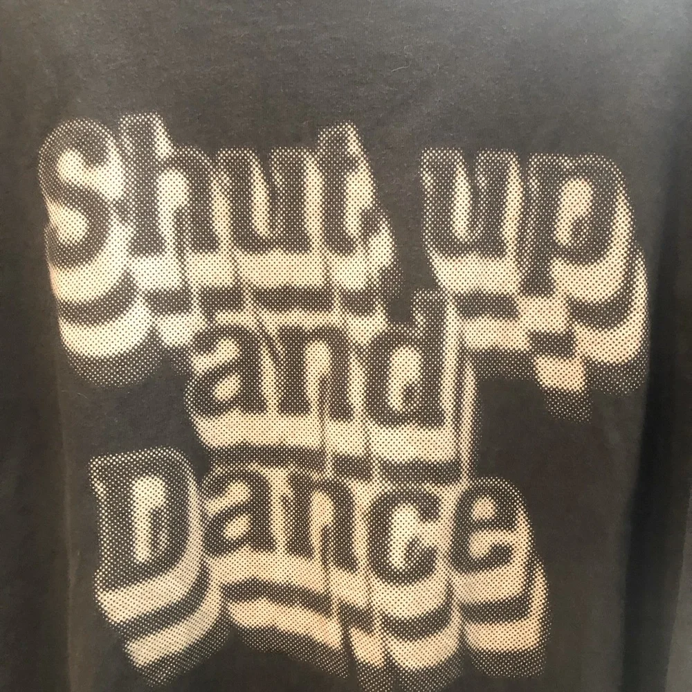 🤩🤘 *MOTHER* THE ROWDY TEE  “SHUT UP AND DANCE” BLK/WHITE XL! ❤️ - Picture 4 of 7
